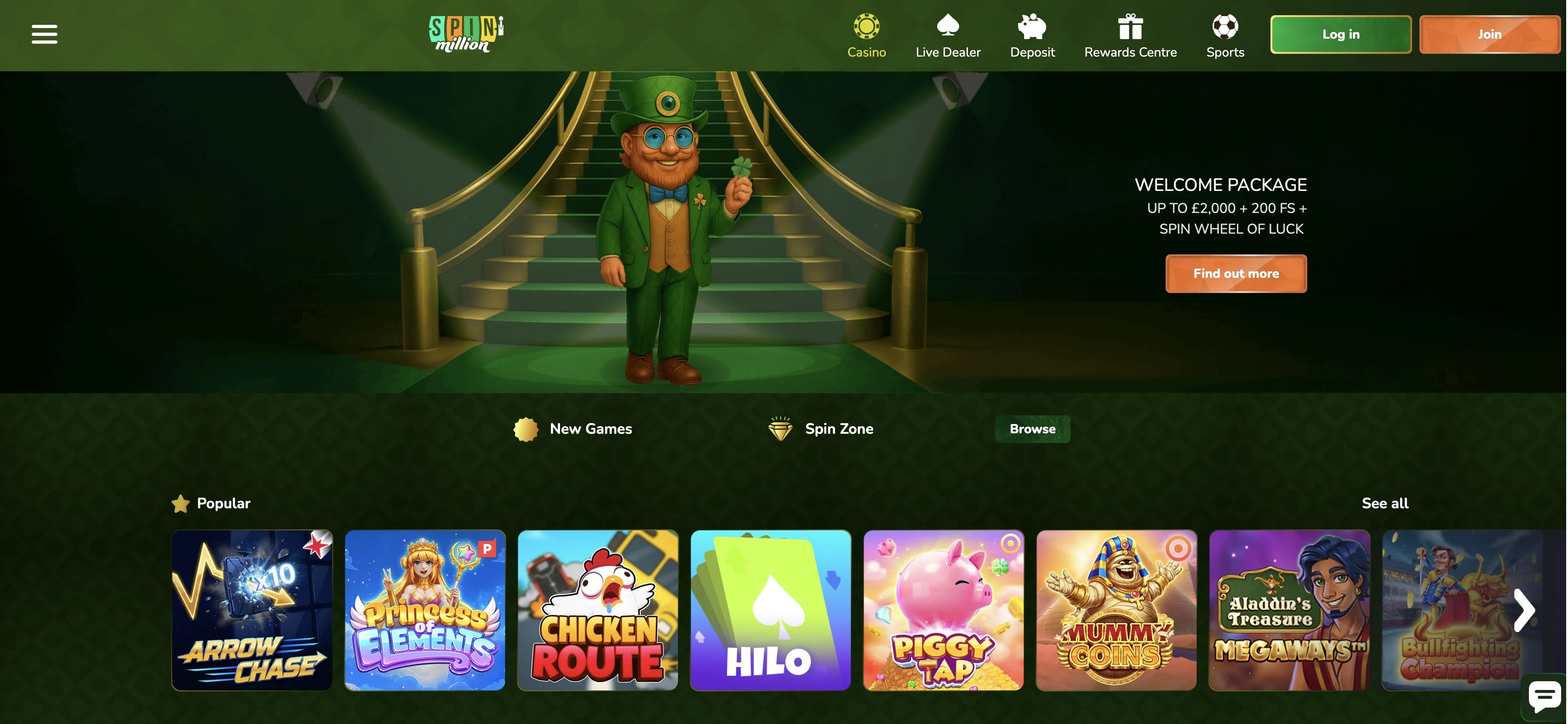 Spin Million Casino