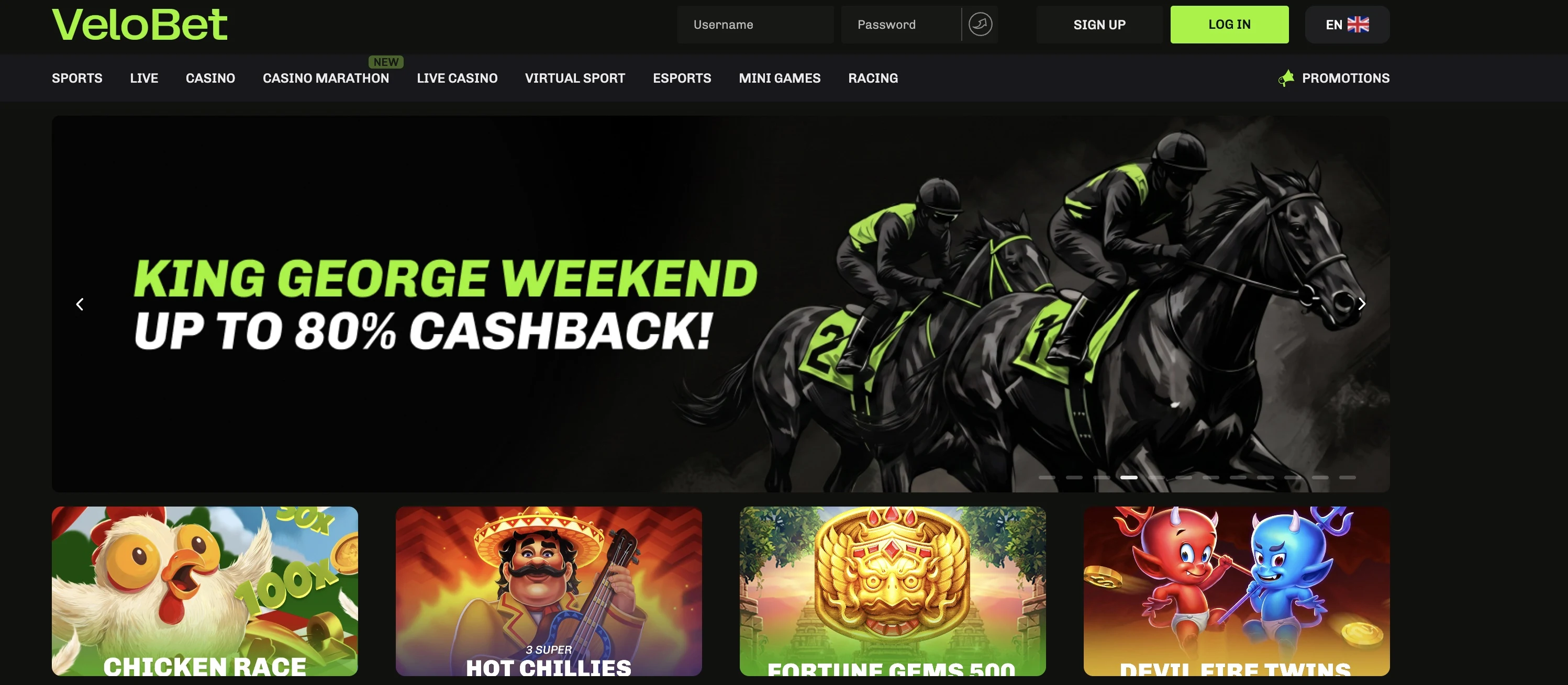 Velobet Casino